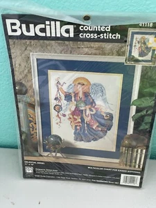 Bucilla Cross Stitch Kit - Celestial Angel #41118, designer Barbara Bantz - Picture 1 of 4