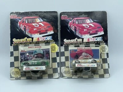Racing Champions 1991 Stock Car NASCAR Bobby Allison And Brett Boding 1:64 Scale - Image 1 of 2