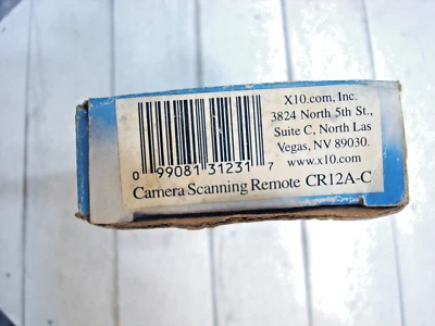 X10 Camera Scanning Remote CR12A-C - Image 1 of 4