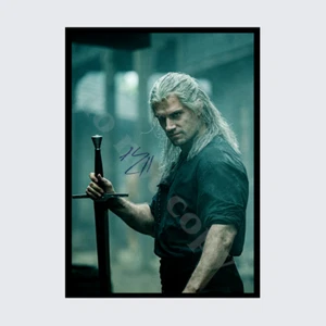 HENRY CAVILL THE WITCHER SIGNED AUTOGRAPH POSTER PRINT A5 A4 A3 - Picture 1 of 1