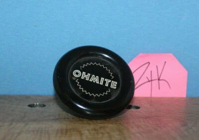 De colección Ohmite Puntero Perilla Dial Grande 3.25" Para Proyectos Exhibición Etc Foto 1 de 3