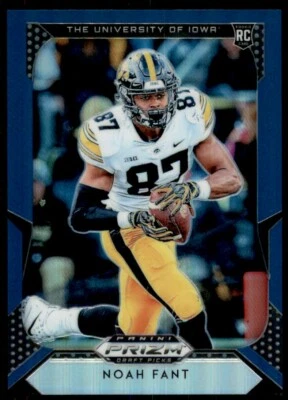 2019 Panini Prizm Draft Blue Rookie Noah Fant #129 - Image 1 of 2