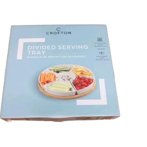 New Crofton Heavy 5 pc. Serving Tray Set - Dishwasher Safe - Picture 1 of 3