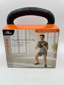 Crane® Fitness Kugelhantel 6kg Krafttraining Gewichte Heimtraining Neu