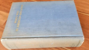 Who's Who In American Education 1937-38 Volume III- Antique Hardcover - Bild 1 von 8