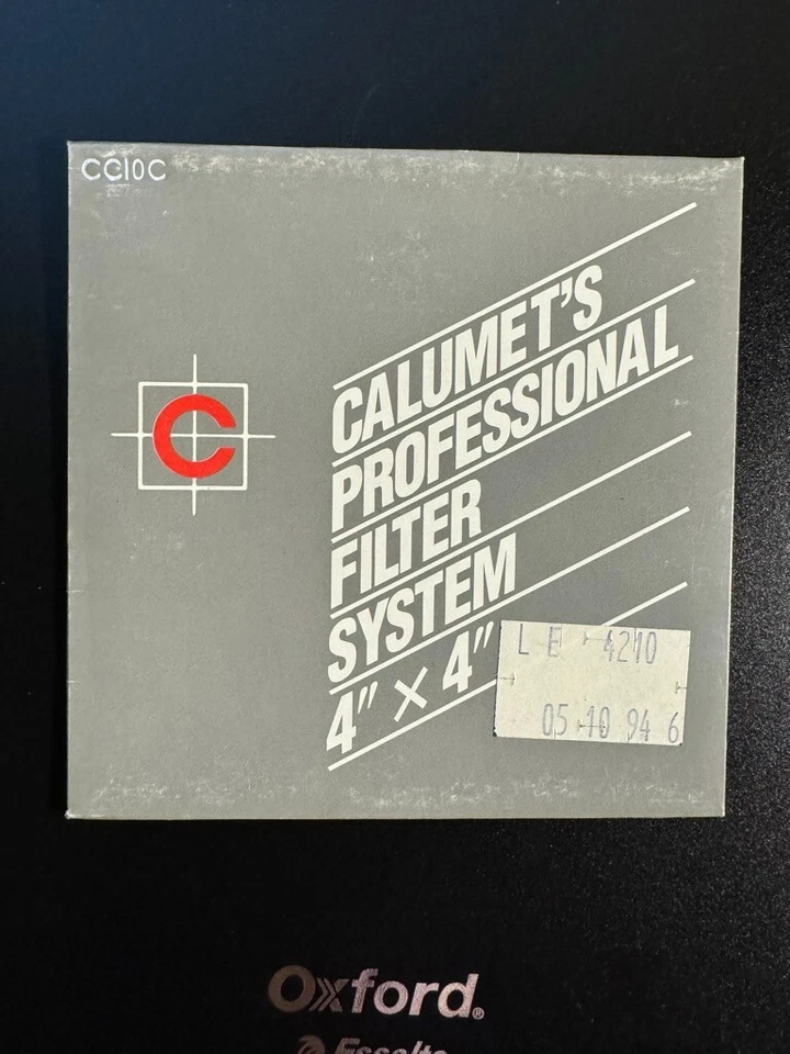 Calumet 4"x4" Professional Photography filter (CC10C) - Image 1 of 1