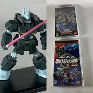 PSP Mobile Suit Gundam battlefield of Kizuna & Gundam vs Gundam & Mini Figure JP - Picture 1 of 24