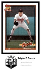 1991 Topps #724 David Segui Baltimore Orioles ~A5H