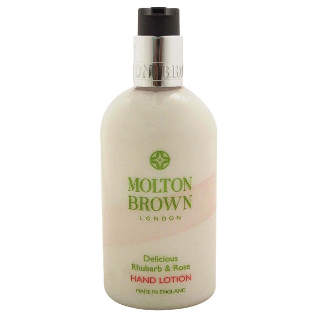 Deliciosa loción para manos de ruibarbo y rosa de Molton Brown para mujer - 10 oz mano... Foto 1 de 1