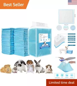 20 Pcs Rabbit Pee Pads, Disposable Super Absorbent Diaper, Pet Toilet/Potty T... - Picture 1 of 9