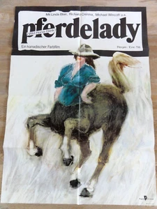 Kinoplakat PFERDELADY Linda Blair Eric Till Progress Wild Horse Hank #X - Picture 1 of 1