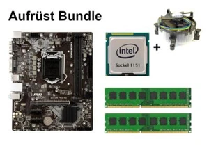 Bundle MSI H310M Pro-VD MS-7B33 + CPU Intel Core i3 i5 i7 + RAM da 8GB a 32GB - Foto 1 di 20