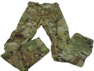 USED ARMY OCP MULTICAM SCORPION FLIGHT UNIFORM TROUSER AIRCREW PANTS SMALL/REG - Image 1 of 4