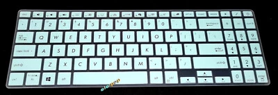 Keyboard Skin Cover Protector for Asus Q538EI Q528EH Q507IQ UX534 K571 K571LI - Image 1 of 2
