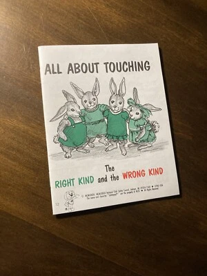 All About Touching - Paperback Book National Child Safety Council Safetypup 90’s - Image 1 of 4