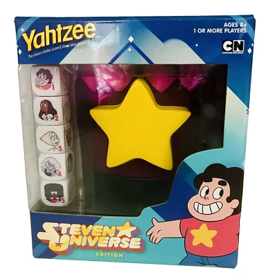 IOB Yahtzee Steven Universe USAopoly Cartoon Network Hasbro Dice Game HTF - Image 1 of 4
