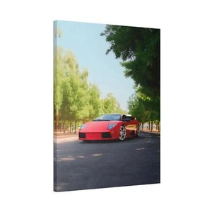 Lamborghini Murcielago High Resolution Museum Quality Vertical Canvas Print #001 - Picture 1 of 10