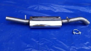 Acciaio Inox Scarico Sportivo VW Golf 2 16v Gt Gti Gruppo N 55 MM Silenziatore - Foto 1 di 3