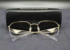 Prada VPR A51 Gold Brille Brillengestell *gebraucht* kostenloser Versand - Bild 1 von 6