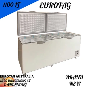 Brand New Eurotag 1100lt Commercial Chest Freezer RRP$2499 12 Months Warranty - Picture 1 of 5