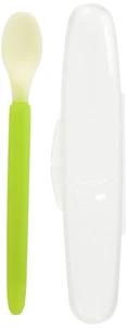 COMBI baby label feeding spoon with case around 5 months 114782 - Picture 1 of 5