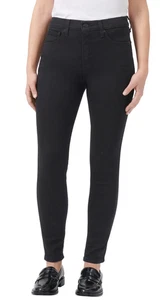 Jean ajustado de tiro alto Kirkland Signature para mujer, negro, 10 - Imagen 1 de 4