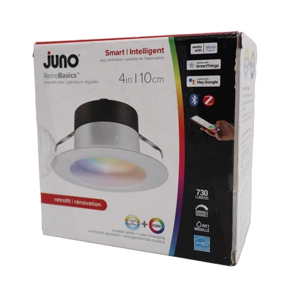 Juno RB4SC RGBW MW L/SKTWHIP M6 RetroBasics 智能嵌入式 LED 装饰套件 4 — 第 1/4 张图片