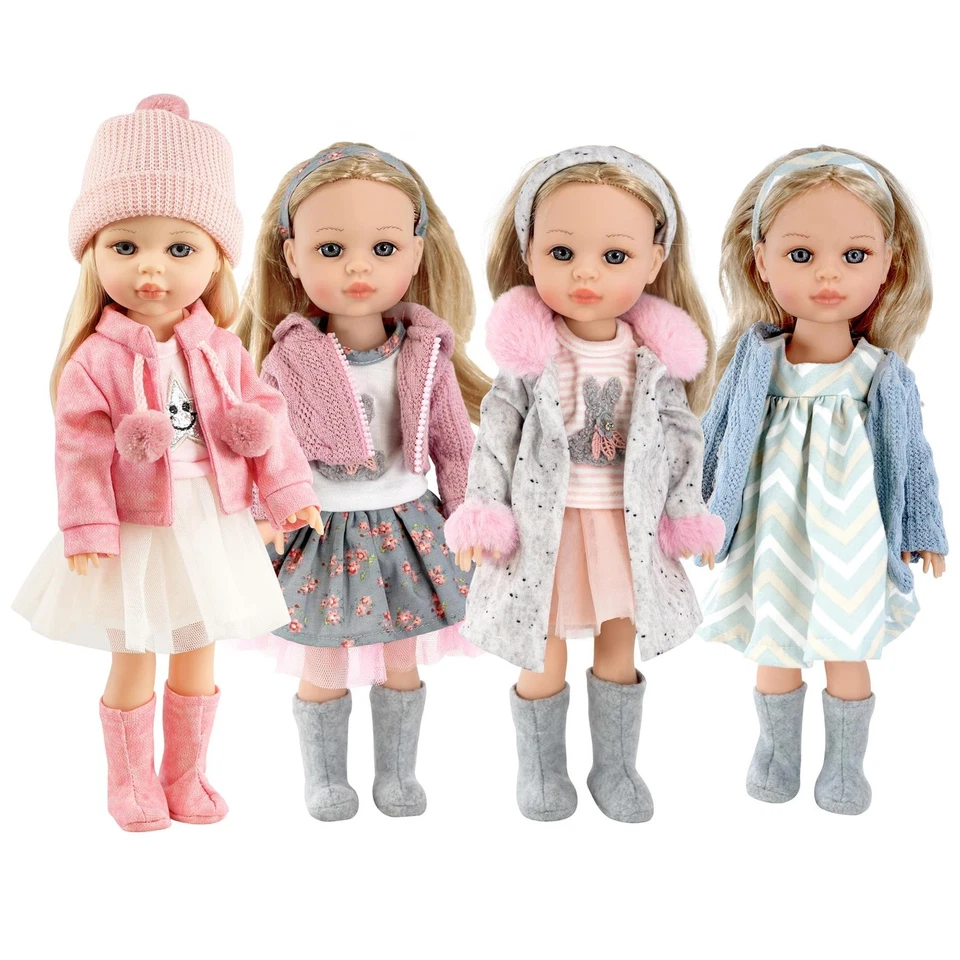 Baby Doll Girl with Long Styling Hair American Style Fashion Dolls 15" BiBi Doll - Image 1 of 4