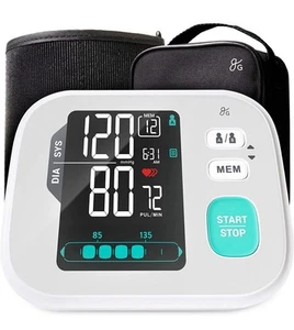Blood Pressure Monitor Pro-Series Upper Arm Large Backlit LCD Premium Hardware - Picture 1 of 2