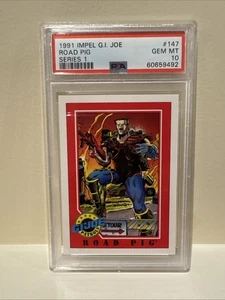 1991 impel gi joe psa 10- Road Pig - Picture 1 of 2