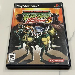 Teenage Mutant Ninja Turtles 3: Mutant Nightmare (PS2, 2005) manuale completo CIB - Foto 1 di 9