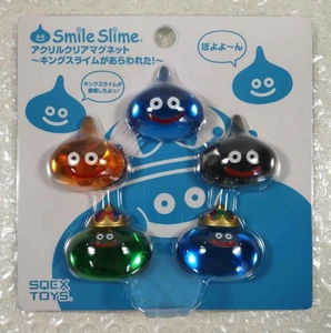AIMANT (MAGNET) DRAGON QUEST - SLIME (SET OF 5) JAPAN NEW (SQUARE ENIX TOYS) - Imagen 1 de 2
