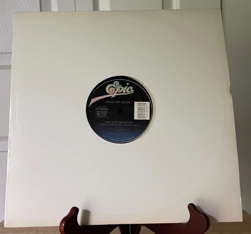 Dead Or Alive You Spin Me Round (Like A ..) (Murder Mx), Epic 49-05208- 12" '84 - Image 1 of 4