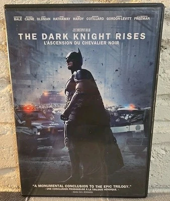 The Dark Knight Rises (DVD, 2012) Batman Bilingual  - Image 1 of 3