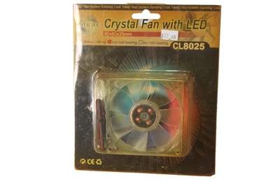 Aero Cool Streamline Lightning Fan 80x80x25 Silent  LED - Image 1 of 2