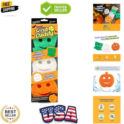 Depuradores ergonómicos de Halloween - resistentes a olores y sin arañazos (3ct) para uso doméstico Foto 1 de 4