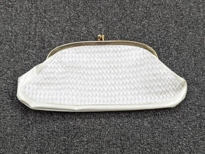 Безымянный белый моллюск формы золото оборудование костюм застежки вечерняя сумка  - Изображение 1 из 4