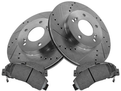 Kit de pastillas de freno y rotor delantero para Honda Odyssey 1995-1998 13625FBHF 1996 1997 Foto 1 de 2