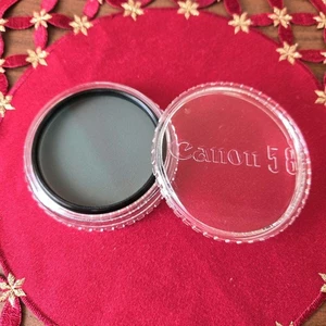 Canon 58mm Circular Polarizer Filter - UV Protective Used - Picture 1 of 4