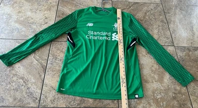 2017 New Balance Liverpool Goalkeepers Shirt 125 Years Size Label Missing Men’s - Image 1 of 4