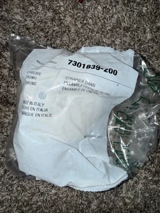 Fregadero de cocina American Standard de acero inoxidable colador drenaje cromado 7301839-200 - Imagen 1 de 4