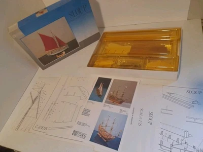 Sloup Imbarcazione Francese Bretagna 1:25 Corel Modellismo Italy - Immagine 1 di 4