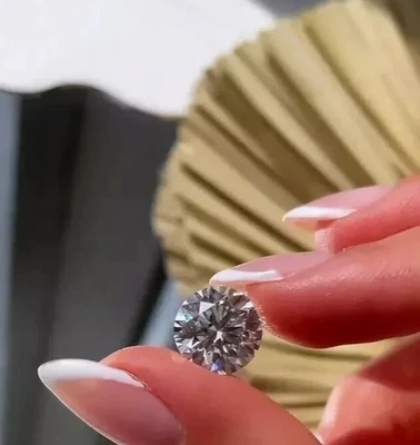 2.15 Ct Lab Grown Diamond 8.50 mm Round D Color, IF Premium Quality Gemstone - Image 1 of 4