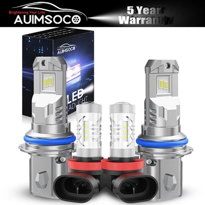 For Nissan Frontier 2005-2020 Super Bright LED Headlights + Fog Light Combo Kit - Image 1 of 4