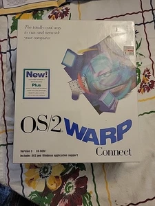 IBM OS/2 Warp Connect Version 3 CD-Rom Vintage Computer Software *New & Sealed* - Picture 1 of 4