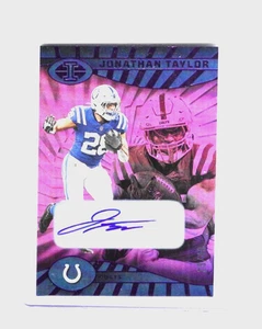 Jonathan Taylor 2024 Illusions Autograph Auto #28/49 - Trikot# - Colts!! - Bild 1 von 2