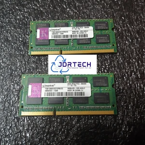 4 GB Kit Kingston 1066 MHz PC3-8500 DDR3 Laptop SO DIMM Tested - Picture 1 of 3