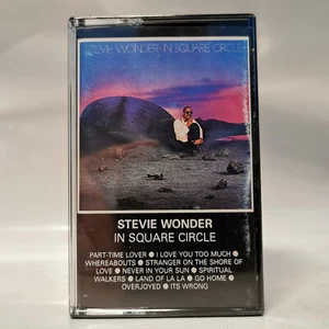 Stevie Wonder - In Square Circle - Motown - Audio Tape - 1985 - Picture 1 of 6