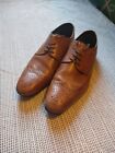 Howick Men's Brown Leather Oxford Shoes - Size 10
