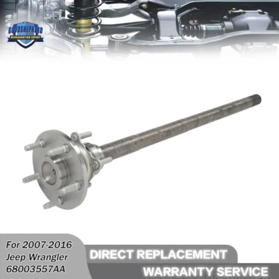 For 2007 2008-2018 Jeep Wrangler Rubicon V6 68003557AA Rear Left Axle Shaft - Image 1 of 4